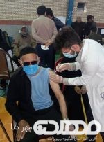 آغاز واکسیناسیون افراد بالای ۸۰ سال در کهگیلویه + تصاویر