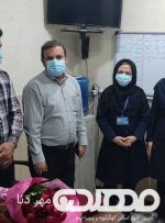 آئین تجلیل از ماماهای برتر بیمارستان دهدشت به مناسبت روز جهانی ماما برگزار شد + تصاویر