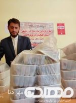 توزیع پانصد کیلو گوشت گرم  گوسفند بین نیازمندان شهرستان چرام توسط اداره فرهنگ و ارشاد اسلامی این شهرستان