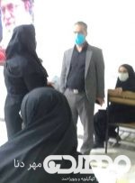 بازدید مدیر شبکه بهداشت درمان چرام از حوزه برگزاری امتحانات شهر چرام