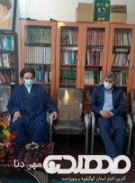 دیدار رییس اداره منابع آب با ائمه جمعه چرام، لنده، سوق وکهگیلویه