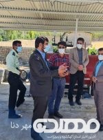 بازدید مسئولان قضایی شهرستان چرام از شهرک صنعتی