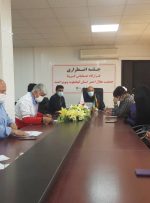 جلسه قرارگاه عملیاتی مقابله با کرونا در هلال احمر کهگیلویه وبویراحمد
