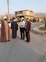 بازدید میدانی ازنقاط حادثه خیز درون شهری چرام