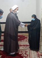 دیدار و سرکشی از خانواده معظم شهدای شهر چرام به مناسبت دهه آخر ماه صفر