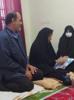 دیدار گروه جهادی شهید رحمان رمضانی  با خانواده شهدای شهرستان چرام