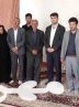 دیدار رییس تامین اجتماعی شهرستان کهگیلویه با خانواده آبدار چاروسایی + تصاویر