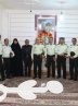 ديدار فرمانده انتظامی کهگیلویه با خانواده شهید مقداد بویر در الگن + تصاویر