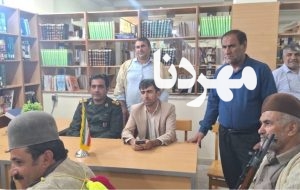 آئین شاهنامه‌خوانی به مناسبت بزرگداشت فردوسی در کتابخانه میراحمد تقوی دهدشت+ فیلم و عکس